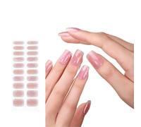 Trendy Long lasting Gel Strips with Star Patterns Easy to Apply and Stickers Wraps