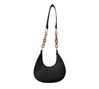 Trendy Moon Shape Shoulder Bag With Stylish Chain Strap Underarm Bags Show Your Personality And Taste Shoulder Bag Purse
