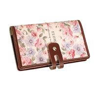 Trendy Multifunctional Card Wallet Portable Size Holds 20 Cards Sturdy PVC Materials for Travel and Daily Use Zippered Card Holder