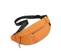 Trendy Nylon Crossbody Fanny Pack Multi Pocket Waist Bag Crossbody Chest Purse, Camel, Bohemian