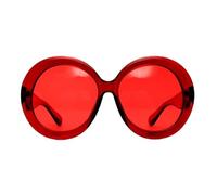 Trendy Oversized Round Vintage Sunglasses Goggle For Women Gradient Punk Sun Glasses Men Trends Retro Shades Eyewear