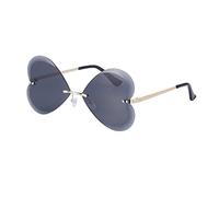 Trendy Party Weird Prom Sunglasses for Men and For Women (Color : A, Size : Medium)