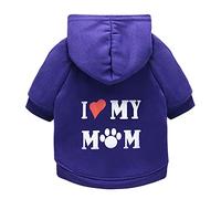 Trendy Pet Sweater for Small Dogs Fashionable Costume Apparel Comfortable Warm Pet Clothing (Purple, XS)