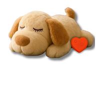 Trendy Pet USB Rechargeable Heartbeat Puppy Toy for Crate Training & Separation Anxiety | Calming Comfort Aid for New Puppies | Soft Plush Dog Toy for Night Settling - Trendy Pet