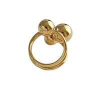 Trendy Planet Inspired Copper Rings Unique Planet Jewelry Adjustable Size Unisex Fashion Statement Copper Fashion Rings