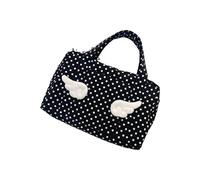 Trendy Print Travel Organizers Bag Spacious Cosmetic Storage Wear Resistant Easy Carry Handle Spacious Dot Design Toiletry Case