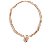 Trendy Punk Chunky Chains Love Hearts Chokers Necklaces Hiphop Short Necklaces Collars Party Jewelry Fashion