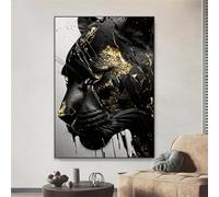 Trendy Retro Disco Wall Art Vintage Lucky 8 Ball Poster, Funky Music Record Wall Decor Unique 7 Ball Canvas Prints Decor 60x80cm Frameless