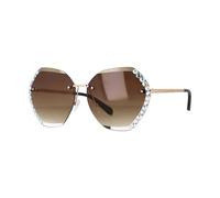 Trendy Retro Randlose Diamant Sonnenbrille Frauen Brille Dame Sonnenbrille Vintage Spiegel UV400
