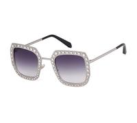Trendy Rhinestone Sunglasses For Women Luxury Black Pink Oversized Sun glasses For Women Square Fashion Shades,c2,One size