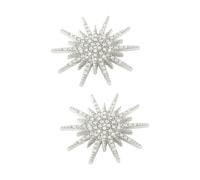 Trendy Rhinestones Studded Star Pin Accessories Suitable for Multiple Occasions Nonslip Clothing Accessory Star Brooch, One Size, as described, as described