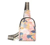trendy Rich Chinese Watercolor Flowers womens fanny pack sturdy small crossbody bags for for travel