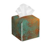 Trendy Rich Copper Patina Metallic, Tissue Box Holder Tissue Box Cover Tissue Holder Tissue Dispenser