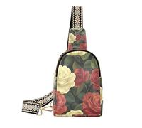 Trendy Rosehips chest bag for sturdy travel bags for women for day pack, rosehips, One Size
