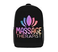 Trendy Rucksack Massage Therapist Daypack Polyester Knapsack for Hiking, Camping, Work, 42X32X14Cm