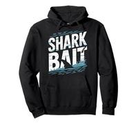 Trendy Shark Bait T Shirt Design for Ocean Lovers Pullover Hoodie