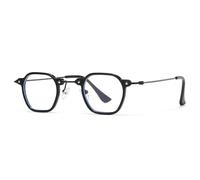 Trendy Small Frame Steampunk Square Sunglasses For Women For Men Trend Luxury Sun Glasses Fashion Vintage Punk Shades,Black Clear,One