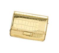Trendy Small Square Crossbody Bag With Stone Texture Design Practical PU Leather Chain Strap For Women 2025