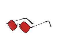 Trendy Sommer Frauen Sonnenbrille Unregelm??igen Vintage Kleine Rahmen Rhombus Damen Sonnenbrille Schattierungen Retro Legierung Brillen