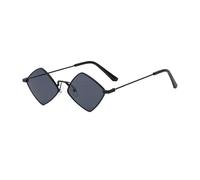 Trendy Sommer Frauen Sonnenbrille Unregelm??igen Vintage Kleine Rahmen Rhombus Damen Sonnenbrille Schattierungen Retro Legierung Brillen