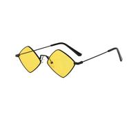 Trendy Sommer Frauen Sonnenbrille Unregelm??igen Vintage Kleine Rahmen Rhombus Damen Sonnenbrille Schattierungen Retro Legierung Brillen