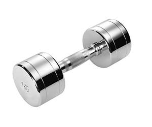 Trendy Sport Chrome Dumbbell - Trendy Sport weight - 1-Piece - 7.0 Kg