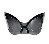 Trendy Sporty Novelty Shades, Punk Look | Lightweight Trendy Shades for Travel, Punk Costume Accessories for Shows and Cosplay, Modern Outfit