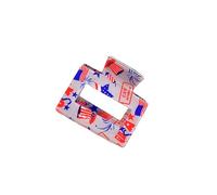 Trendy Square Hair Clip Masquerades Hairclip Lovely Halloween Hairpin Safe Hold Styling Accessories Nonslip Grip Hair Clip