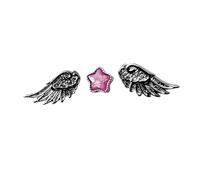Trendy Studs Earrings for Women Students Star and Angel Wing Designs Ear Accessories Fashion Accessory Star Angel Wing Earrings