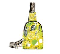 trendy Summer Cute Doodle Drawings Fantasy Lime large fanny pack anti-theft fanny pack crossbody bags for hiking