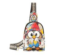 trendy Sweet Gnome Art Painting large fanny packs anti-theft small crossbody bags for for travel, Sweet Gnome Art painting, One Size
