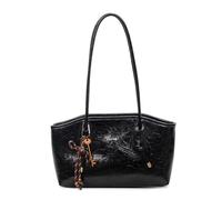 Trendy Underarm Purse Roomy Compartment Soft Strap Evening Bag for Travel Essentials Korean Styles Underarm Bag, Black, Mass Beauty