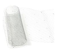 Trendy Veiled Hat Breathable Veiled Sophisticated Female Netting Veil for Women Seeking Elegances and Styles Elegant Netting Fabric