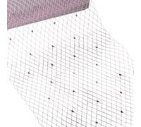 Trendy Veiled Hat Breathable Veiled Sophisticated Female Netting Veil for Women Seeking Elegances and Styles Elegant Netting Fabric