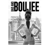 Trendy Wall Decor - Fierce Formidable Female - Funky Inspirational Wall Art for Women Girls, College Decorations Feminist Living Room Bar Bathroom Unframed Poster 8x10 Inch Picture