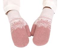 Trendy Warm Thermal Gloves Thicken Stylish Mitten For Cold Weather Winter Cycling Skiing Climbing Winter Men Women For Kids Thermal Bulk