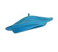 TrendyFashion Ladies Plain Beret Wool Party Hat Womens Autumn Winter Beret French Hat Accessory (Turquoise One Size)