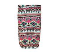 TrendyFashion Womens Elasticated Multi Print Midi Bodycon Skirt Ladies Fitted Straight Stretch Pencil Tube Office Skirt