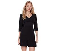 Trendyol Dress - Black - Ruffle Hem