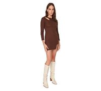 Trendyol Dress - Brown - Bodycon
