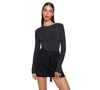 Trendyol FeMan A-line Woven Skirt,Black,34