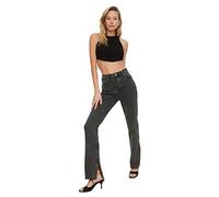Trendyol FeMan High Waist Straight Leg Flare Jeans