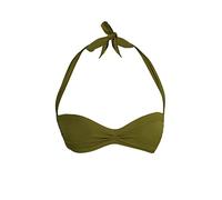 Trendyol FeMan Knit Bikini Top,Khaki,36