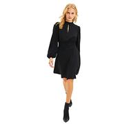 Trendyol FeMan Midi A-line Regular fit Woven Dress Schwarz