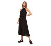 Trendyol FeMan Midi A-line Regular fit Woven Dress Schwarz