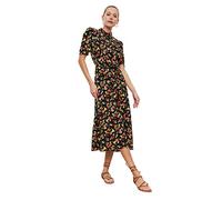 Trendyol FeMan Midi Shirt Dress Regular fit Woven Dress Orange