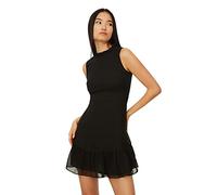 Trendyol FeMan Mini A-line Regular fit Woven Dress Schwarz