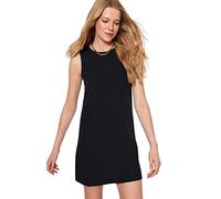 Trendyol FeMan Mini Shift Regular fit Woven Dress Black