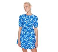 Trendyol FeMan Mini Shift Regular fit Woven Dress Blue