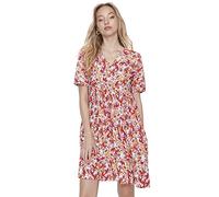 Trendyol FeMan Mini Shift Regular fit Woven Dress Ecru
